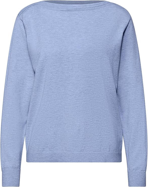 basic sweater u-boat – Frosted Blue Melange 