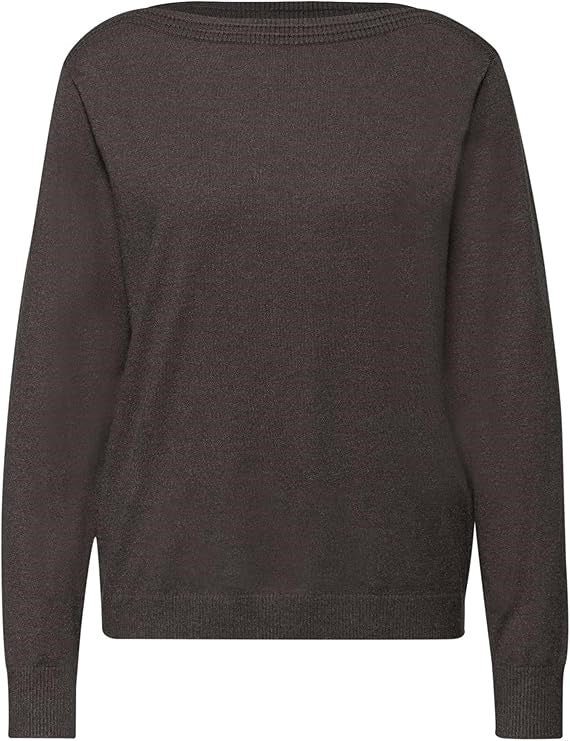 basic sweater u-boat – Rustic Brown Melange 