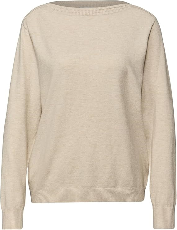 basic sweater u-boat – Cotton Beige Melange 