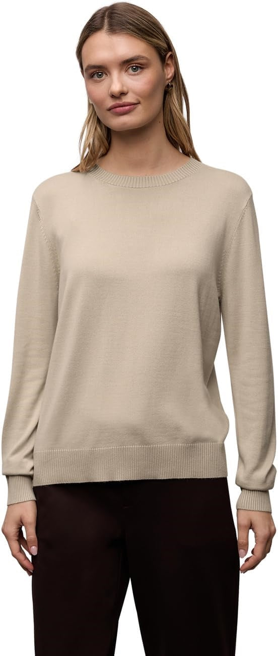 LTD QR_basic sweater – Cotton Beige 