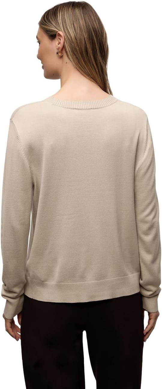 LTD QR_basic sweater – Cotton Beige 