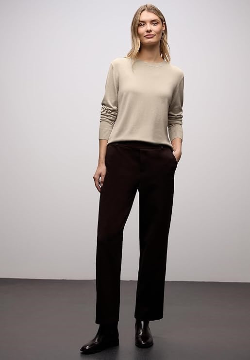 LTD QR_basic sweater – Cotton Beige 