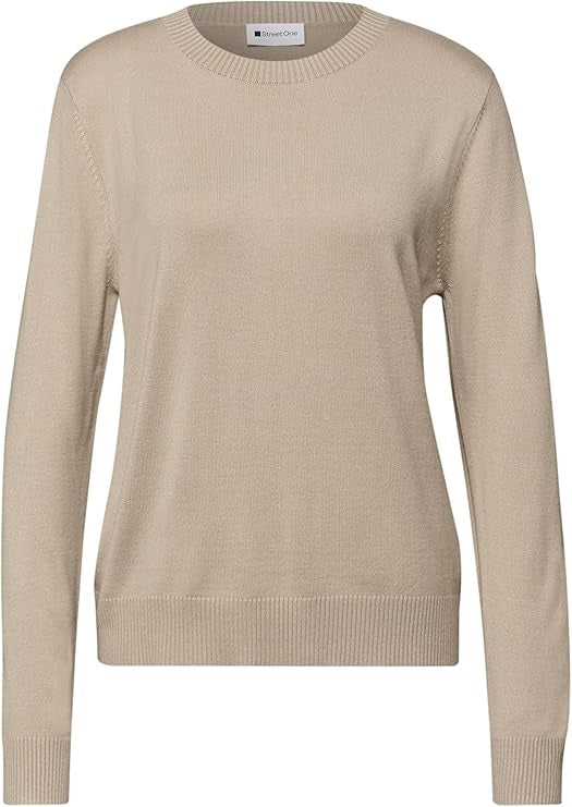 LTD QR_basic sweater – Cotton Beige 