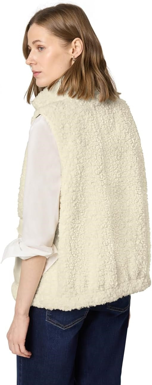 Teddy Vest w. Patched Pockets