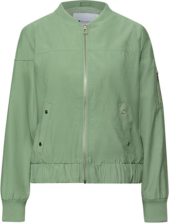 Bomber Jkt w. Jersey Lining