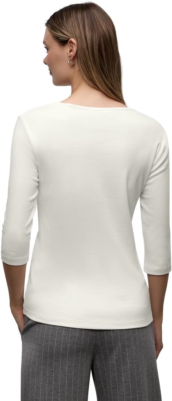 LTD QR Style heart neck Ada 3/ – Off White 