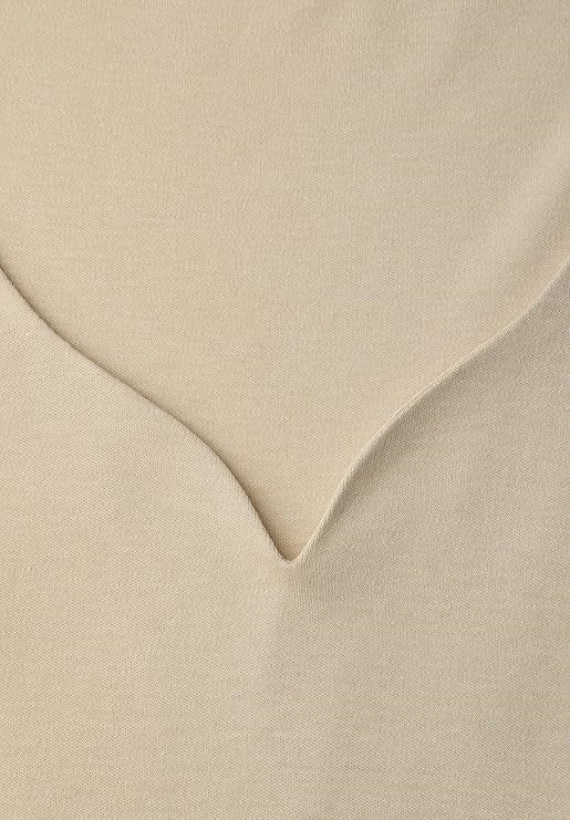 LTD QR Style heart neck Ada 3/ – Cotton Beige 