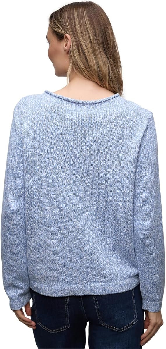 LTD QR_u-boat sweater bi color – Bonnet Blue 