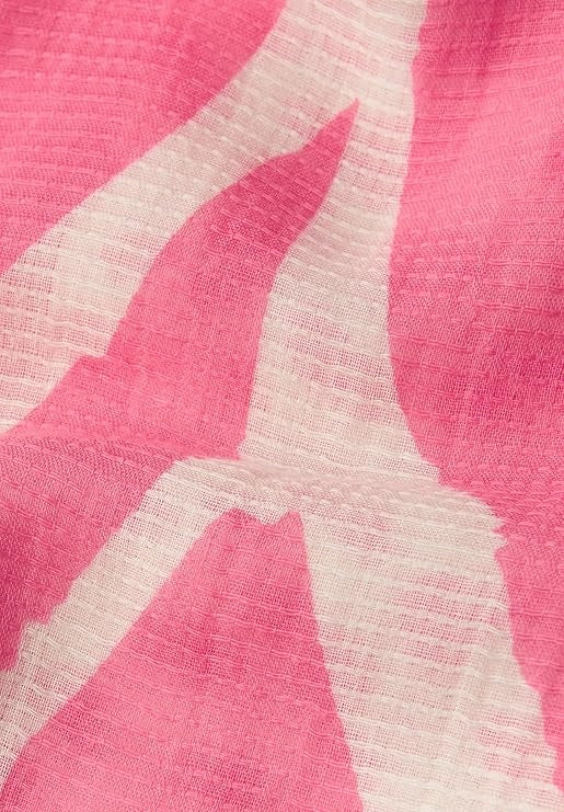 OP_Printed Textured Longscarf – Pink 