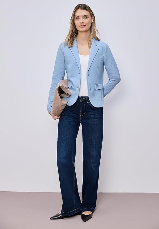 QR Basic Blazer – Original Blue 