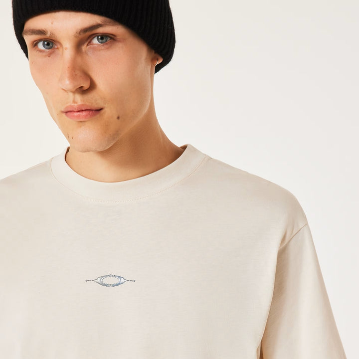 Stacked Metal Tee Mist
