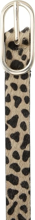 OP_Thin Leo Belt with Fur Leat
