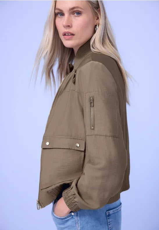 Short Utility Blouson Jkt – Light Terra Mocha 