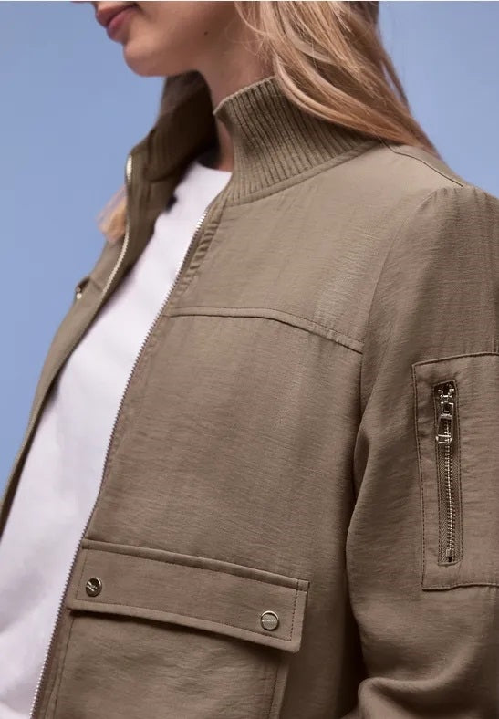 Short Utility Blouson Jkt – Light Terra Mocha 