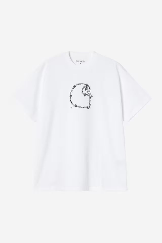 Barbwire C T-Shirt White