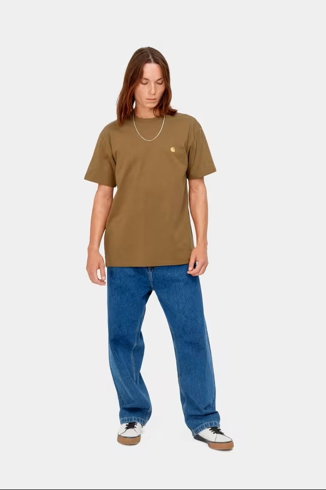 Chase T-Shirt Hamilton Brown/Gold