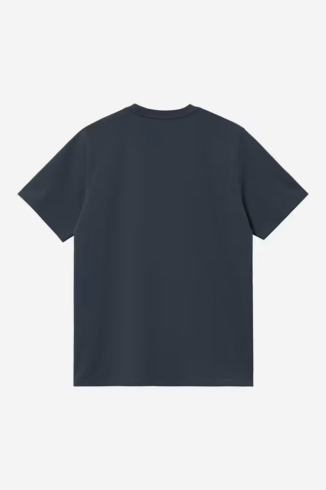 Script Embroidery T-Shirt Deep Night