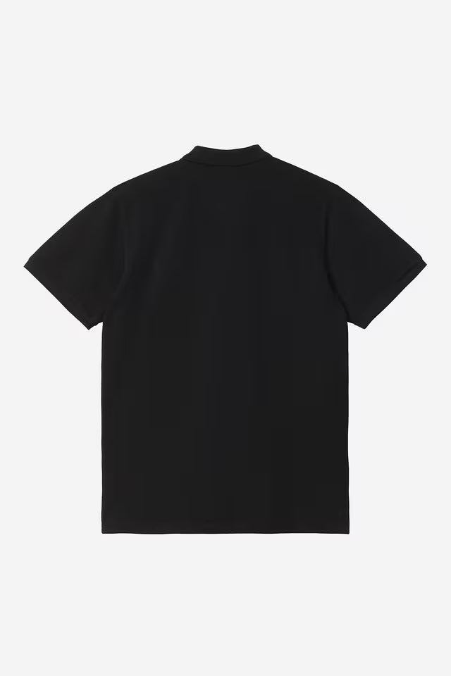 Case Pique Polo Black/Gold