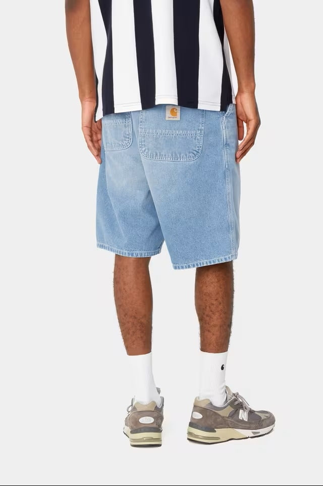 Simple Short Blue Light True Washed