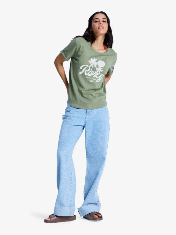 Oceanwave Regular Slub Oil Green