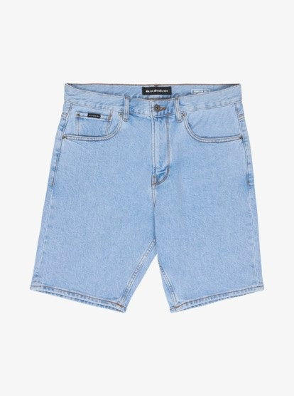 Regular Denim Short Indigo Light