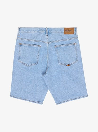 Regular Denim Short Indigo Light