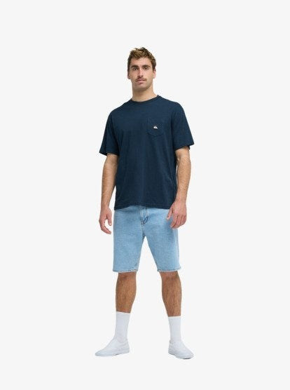 Regular Denim Short Indigo Light