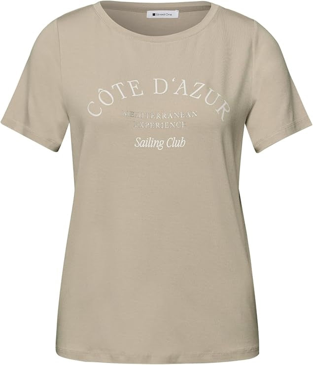 LTD QR wording print shirt – Cobble Stone 
