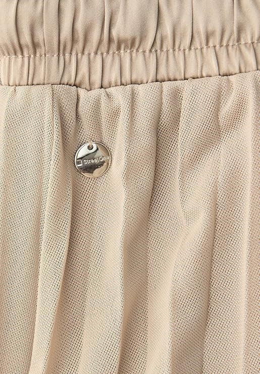 Mesh Plisse jog skirt_solid