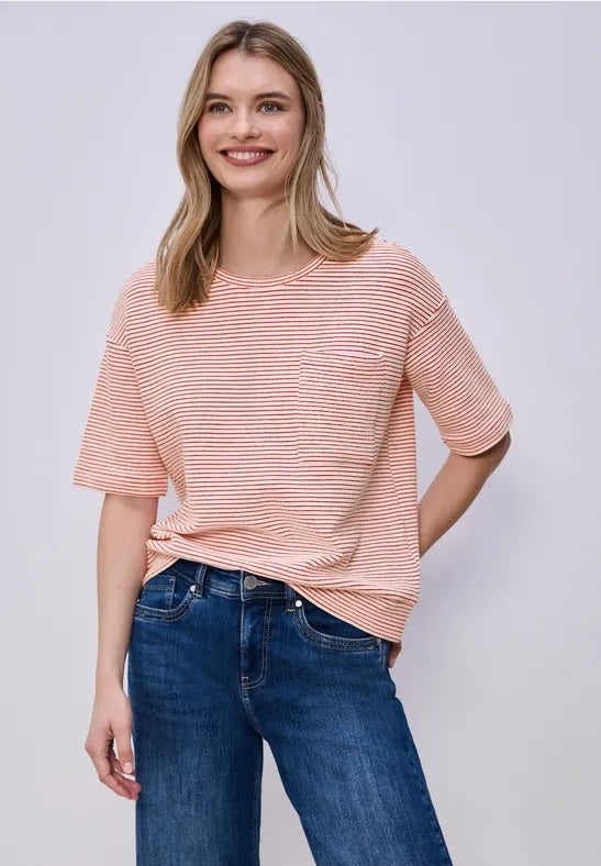 yds structure shirt w.pocket – Salsa Red 