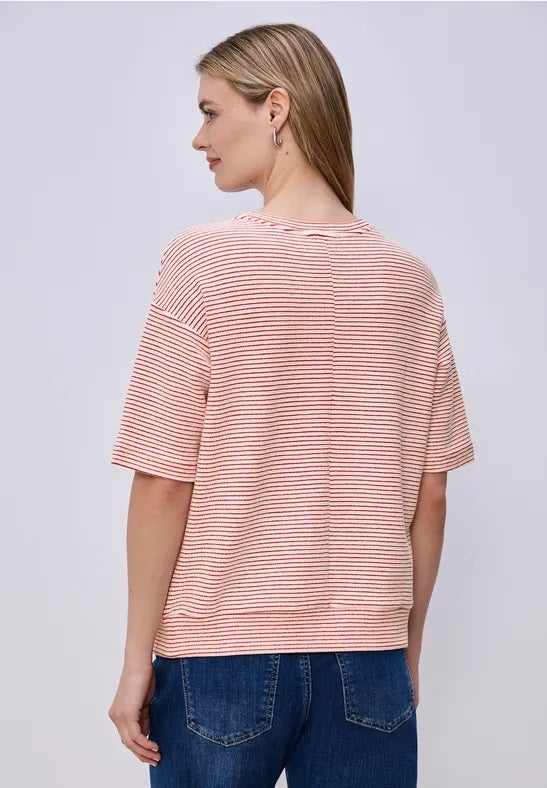 yds structure shirt w.pocket – Salsa Red 