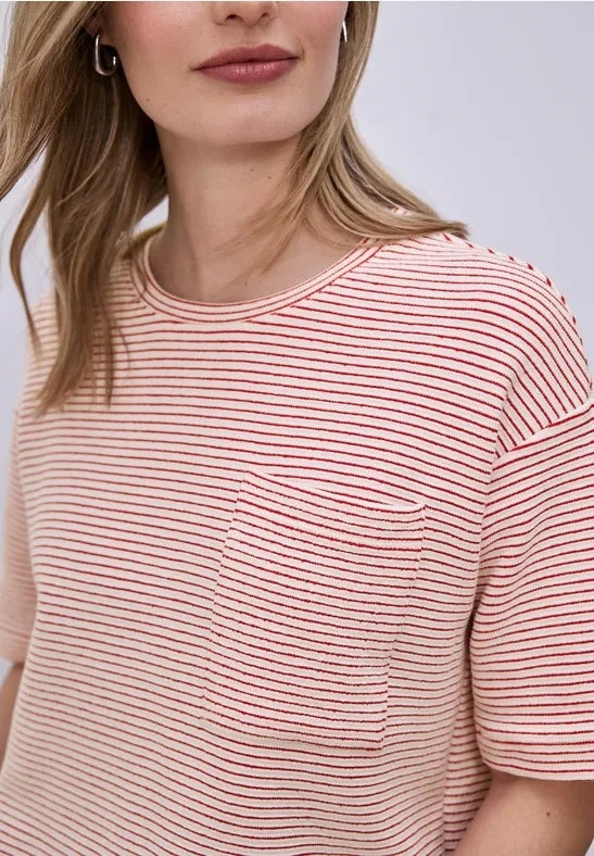 yds structure shirt w.pocket – Salsa Red 