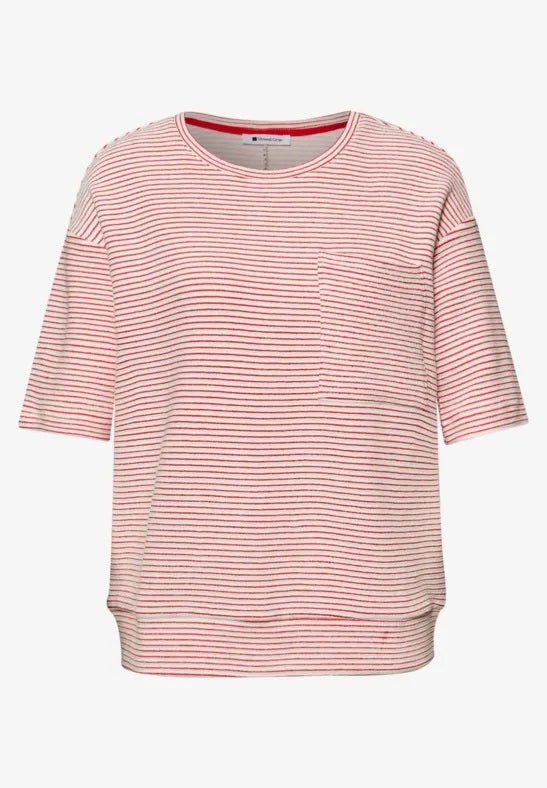 yds structure shirt w.pocket – Salsa Red 