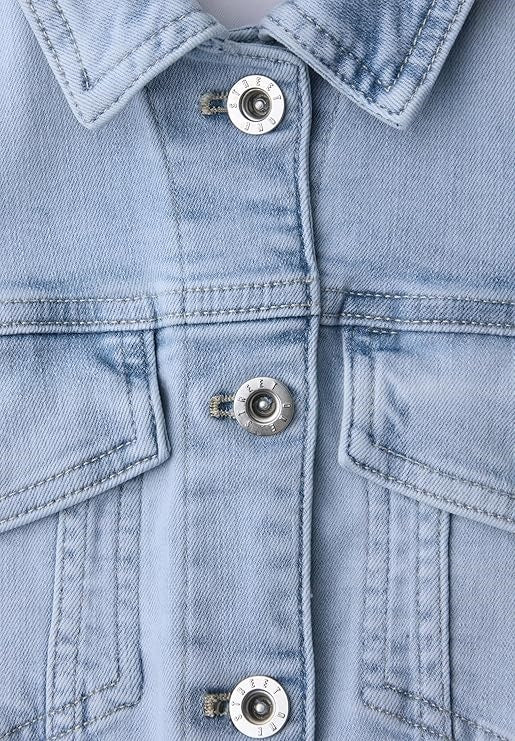QR Style Jacket,light blue was
