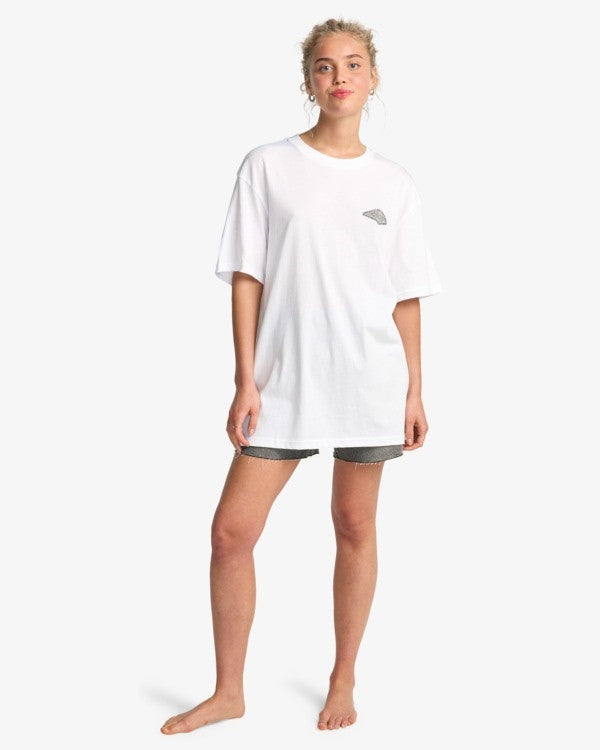 Crayon Wave SS White