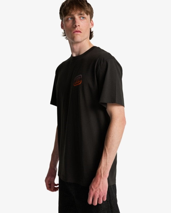 Crayon Wave SS Washed Black