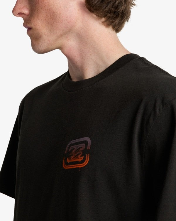 Crayon Wave SS Washed Black