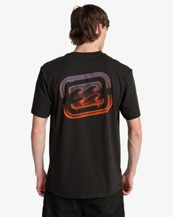 Crayon Wave SS Washed Black