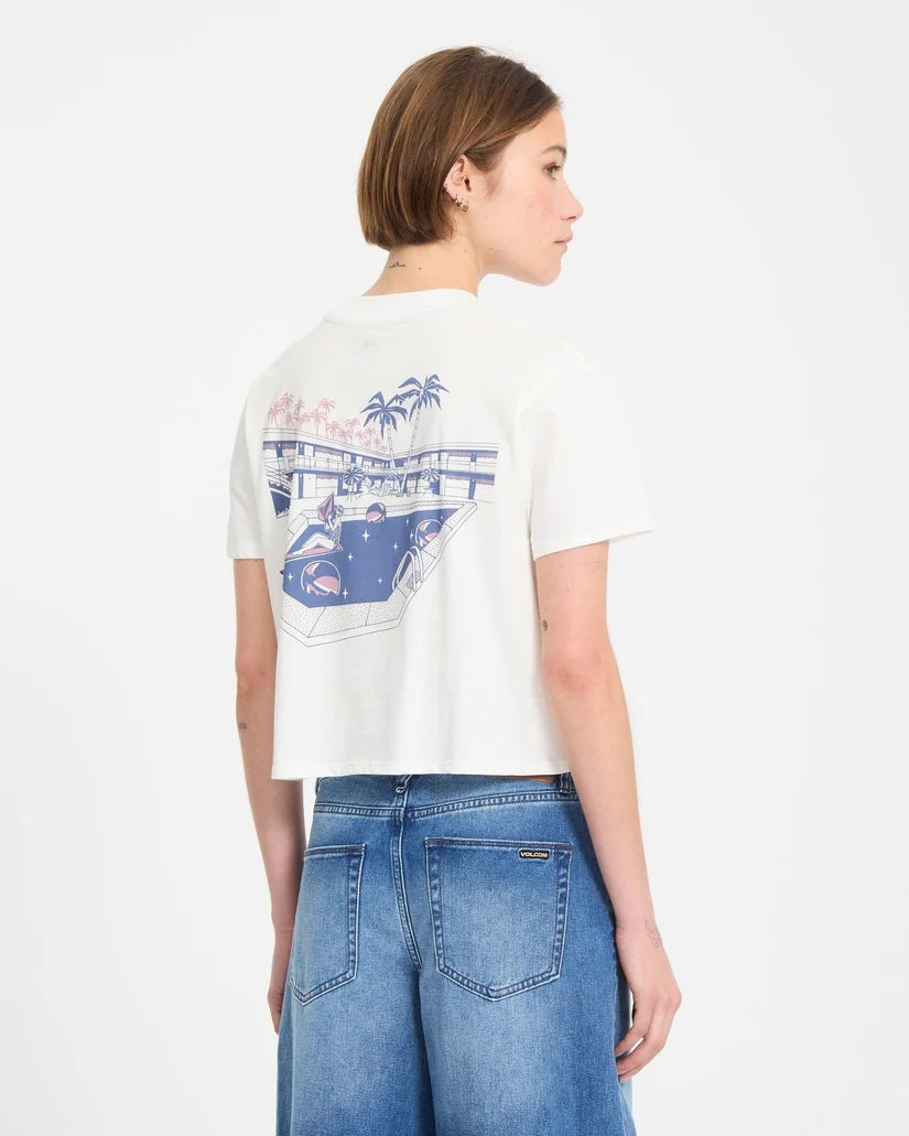Pocket Dial Tee Vintage White