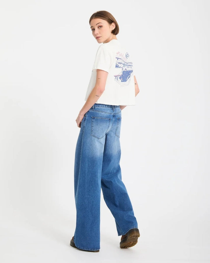 Pocket Dial Tee Vintage White