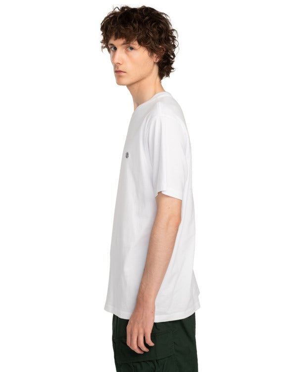 Icon Embroidery SS Optic White