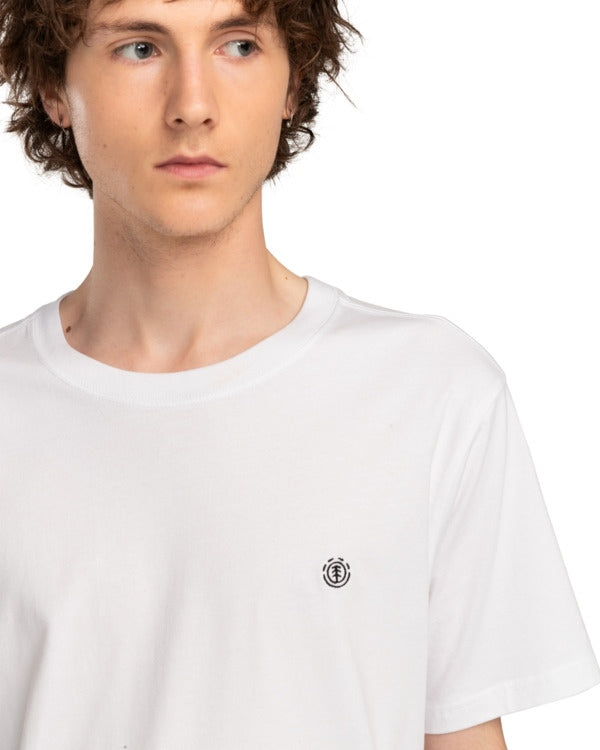 Icon Embroidery SS Optic White