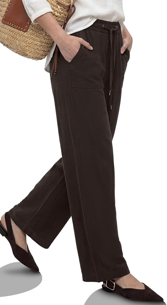 Style Emee_HW_SOLID_woven-crep – Espresso Brown #farbe_espresso-brown