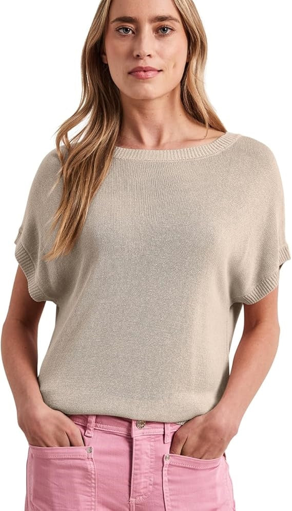 sleeveless sweater u-boat – Clay Sand 