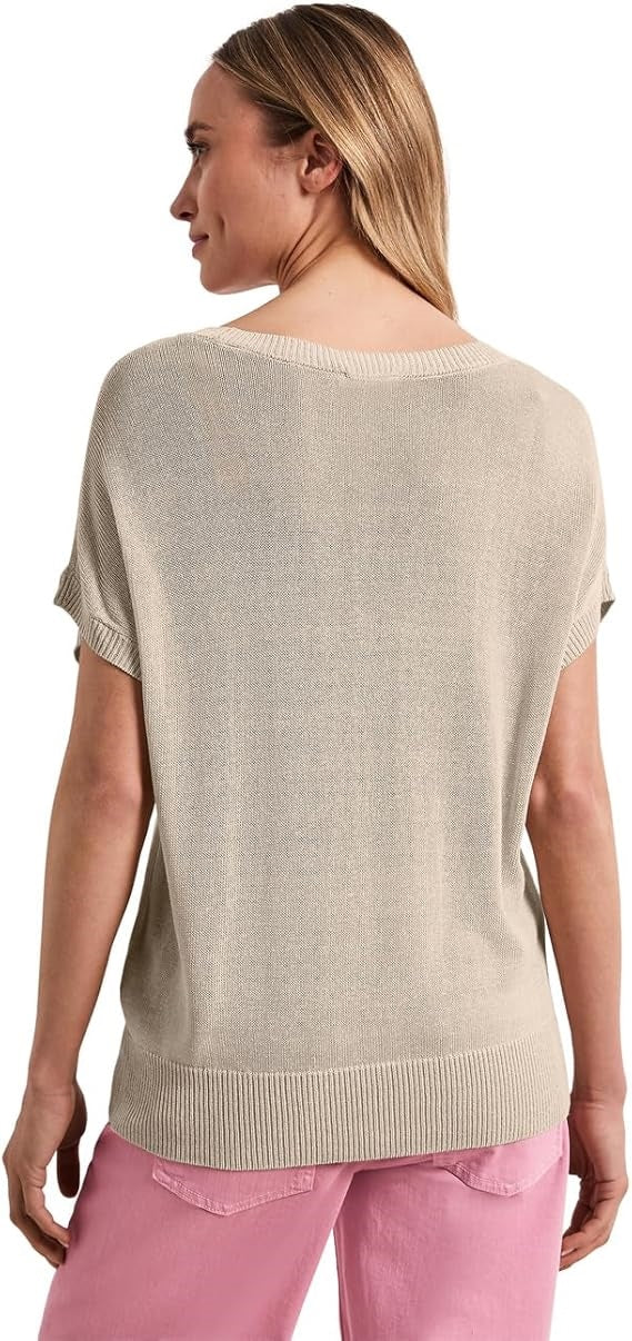 sleeveless sweater u-boat – Clay Sand 