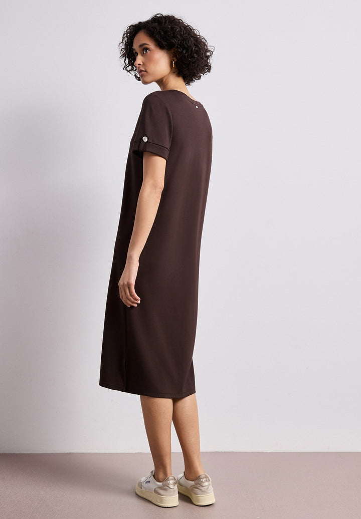 T-shirt Dress button Detail so