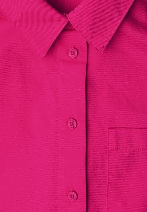 QR Cotton shirtcollar blouse w