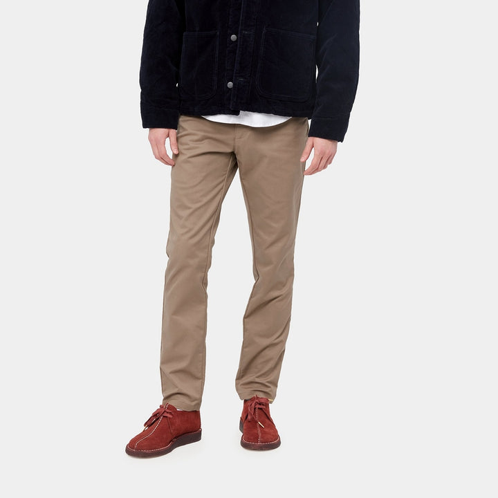 SID PANT LEATHER RINSED