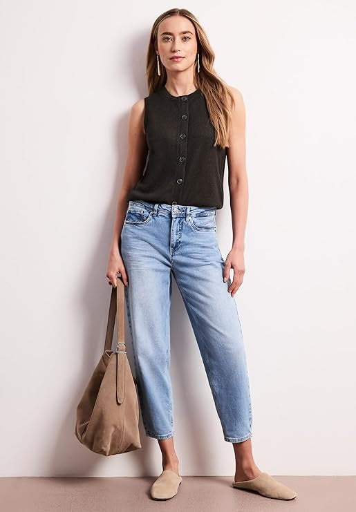 SOL_knit look vest – Espresso Brown 