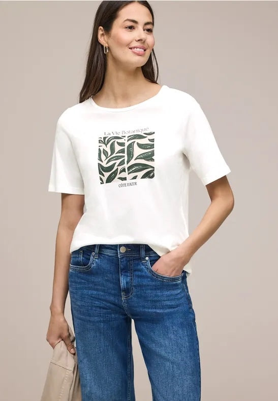 leaf artwork shirt